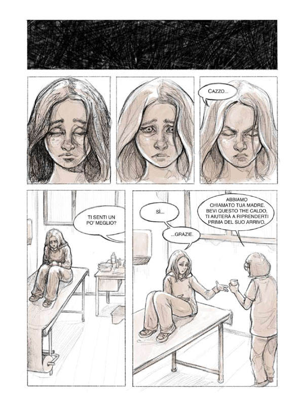 Artisti: Alessia Fiorentino, Valeria Vasirani, Alessia Varzi, Debora Bertotto, Luca Raffaelli, Joe Tondelli, Francesco Zappardino, Alessandro Giampaoletti, Christopher “plasticflame” William, Antonella Niro, Shadi Givehchian.
Copertina: Luana “Wallypain” Belsito
Traduzioni: Chiara Grani