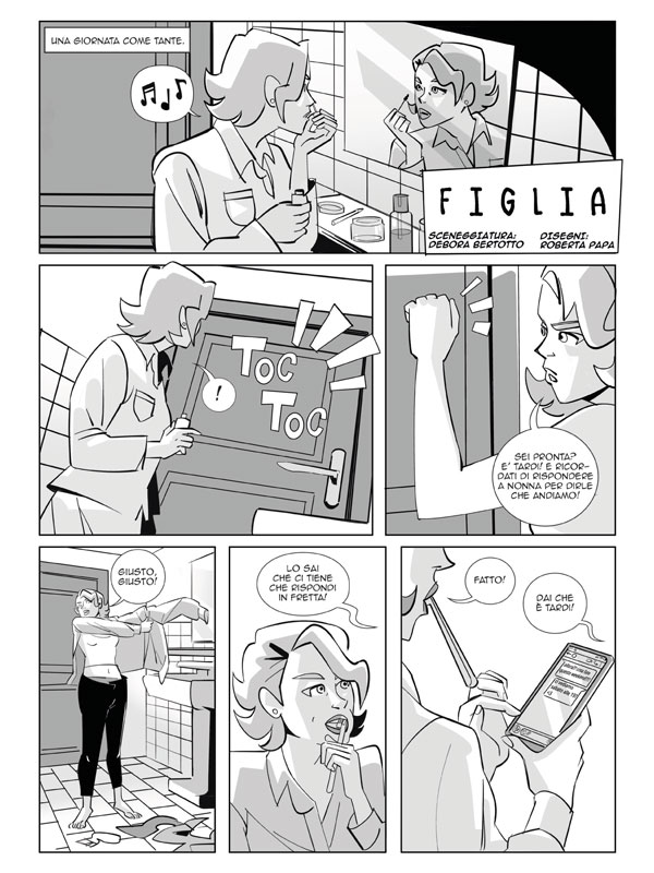 Artisti: Roberta Papa, Debora Bertotto, Riccardo Scalise, Edoardo Cocchi, Enzo Varela, Marcello Bondi, Rita Montorsi, Shadi Givehchian, Camilla Toffali, Giulia Biondani, Francesca Fulgoni, Antonella Niro, Cristiana Fumagalli
Copertina: Michel Mammi