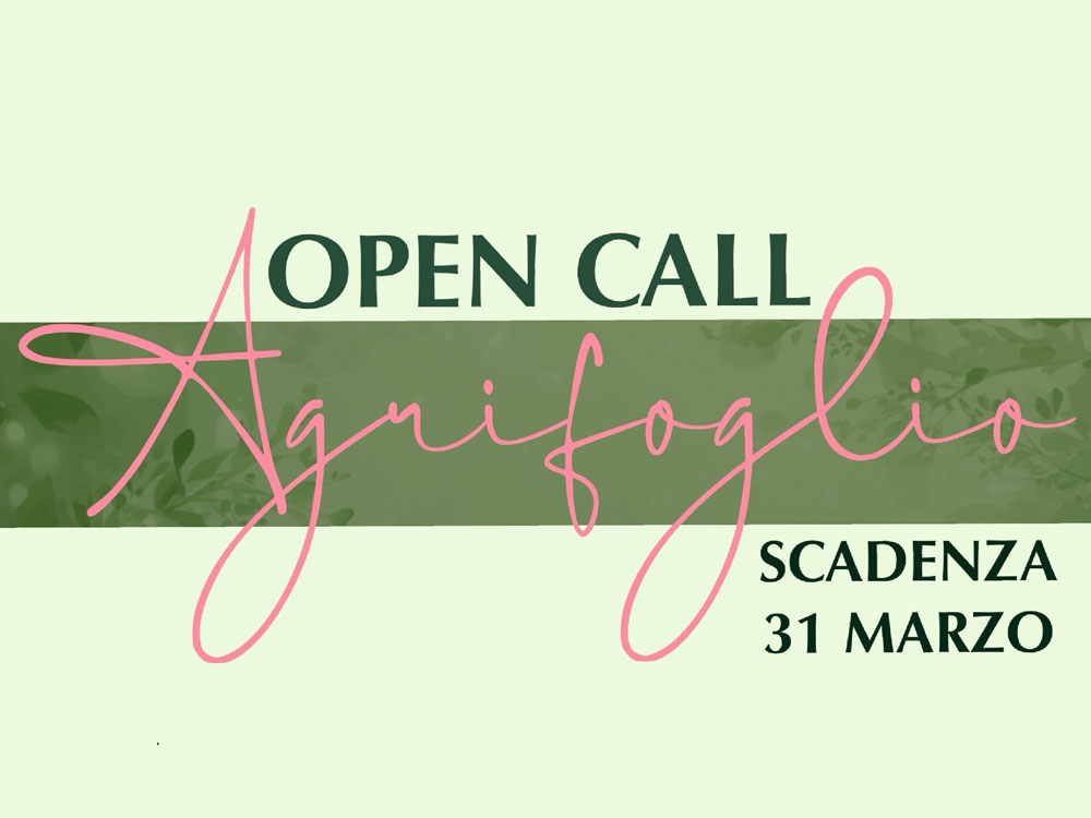 Open Call Agrifoglio 2026
